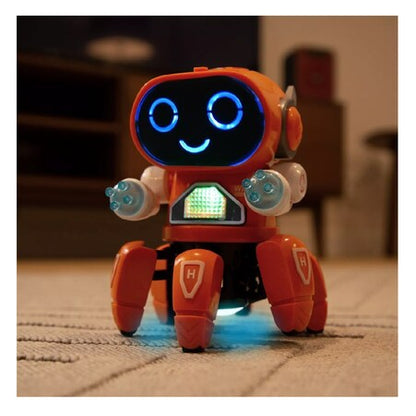 ROBOT INTELIGENTE CON LUCES LED Y MUSICA