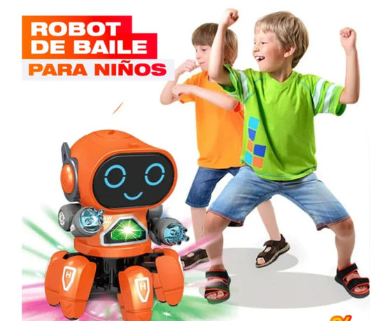 ROBOT INTELIGENTE CON LUCES LED Y MUSICA